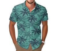 Video Game Button Shirt, Summer Gaming Casual Hawaiian Shirt, Birthday Gifts for Gamer, Game 5, L