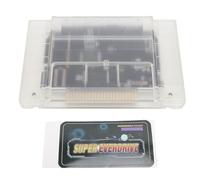 Video Game Cartridge, 3000 in 1 V1.0 Video Game Cartridge with 8GB Memory Card for SFC Game Console (White Transparent)