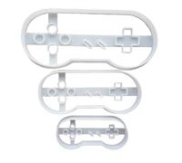 Video Game Controller Pad Shape Cookie Cutter Dough Biscuit Pastry Fondant Sharp Stencil Super Entertainment System Video Game (Large)