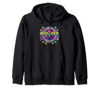 Video game controller shows she is on a mother level now Zip Hoodie