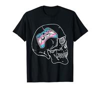 Video-Game Controller Trans-gender Pride Skull LGBT-Q Ally T-Shirt
