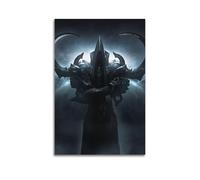 Video Game Diablo Poster Poster Decorative Painting Canvas Wall Posters And Art Picture Print Modern Family Bedroom Decor Posters 16x24inch(40x60cm)