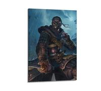 Video Game Ghost of Tsushima Poster Poster Decorative Painting Canvas Wall Posters And Art Picture Print Modern Family Bedroom Decor Posters 20x30inch(50x75cm)