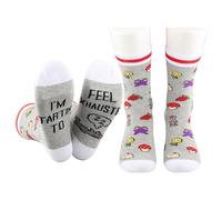Video Game Inspired Gift I'M Starting To Feel Exhausted Funny Gaming Socks Video Gamer Gift (UK, Alpha, One Size, Regular, Regular, Feel Exhausted EU)
