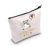 Video Game Inspired Makeup Bag Valley Cat Gift Pixilart Cat Gift for Gamer (Valley Slut Bag EU)