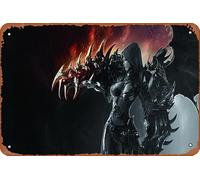 Video Game, Lost Ark Metal Tin Sign Retro Wall Decor for Home Gate Garden Bars Restaurants Cafes Office Store Pubs Club Sign Gift 12 X 8 INCH Plaque Tin Sign