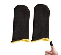 Video Game Thumb Gloves Mobile Gaming Finger Sleeves Carbon Fiber Anti Slip Sweat Proof Thumb Sleeves for Mobile Phone Tablet Devices