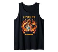 Video Game Vintage Retro Gaming Arcade 80s Dragon Tank Top