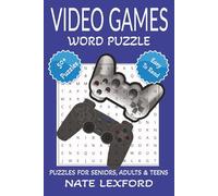 Video Game Word Search Puzzle Book: Word Searches with Easy to Read Print about Video Game, Gaming, Virtual Realms and more | 6x9 inches, 110 pages ... Gifts for Vacations, Holidays and Free Times