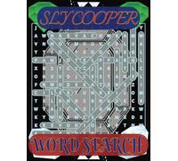 Video Game Word Search: Sly Cooper Inspired Extra Large Word Puzzle For Adults, Seniors, Teens, Gamers For Fun, Anxiety Relief and Relaxation (8.5 x 11)