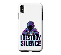 Video Gamer Gaming Humorous Quote I destroy silence Case for iPhone XS Max