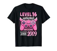 Video gamer girl 16th birthday gifts awesome since 2009 T-Shirt
