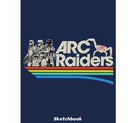 Video games - Arc Raiders Sketchbook: 110 pages Unlined Drawing Notebook, 8.5x11 Large Sketch Book for Doodling or Sketching Journal