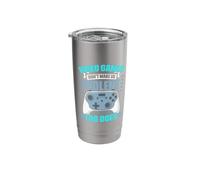 Video Games Lag Does - Game Controller Video Gamer Gaming Stainless Steel Insulated Tumbler