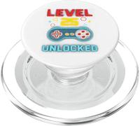 video games Level 25 unlocked 25th birthday gamer boys girls PopSockets PopGrip for MagSafe