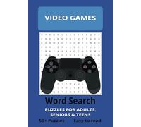 Video Games Word Search Puzzle Book: Word Searches with Easy to Read Print about Video Games, Computer Games, Gamers and More