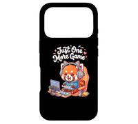 Video Gaming Just one more Game Gaming Red Panda Case for iPhone 17 Pro