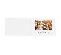 Video Greeting Card, 720P HD Customizable Video Book for Father's Day Mother's Day, 256MB USB Video Brochure Video Album, Christmas, Wedding, Anniversary, Marketing (7 Inch 1500mAh Li Ion Battery)