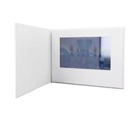 Video Greeting Card, Electronic Business Card with 7 Inch Touchscreen 4GB Memory, 1800mA Battery, Support MP4, AVI, 3GP, WMV, Digital Photo Video Frame Brochure for Birthday Advert
