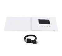 Video Greeting Card Plastic Metal Video Brochure Electronic Greeting Card with LCD Screen for Birthday Gift Father's Day Mother's Day Christmas Anniversary (4.3inch)