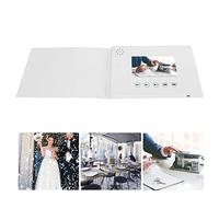 Video Greeting Card with LCD Screen, 720P High Definition, Portable Commercial Advertising, Wedding Decoration, A5 Size, Built-in 128M Memory, USB Interface, JPEG MP4 Supported