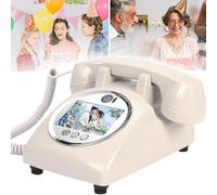 Video Guest Book Phone, 1080P Recording Device with 32GB SD Card, Customized Video Audio Guest Book for Weddings, Bridal Showers, Birthdays, Graduations