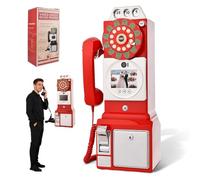 Video Guest Book Phone, Retro Voice Recorder with Lens for Recording Messages, Perfect for Weddings, Birthdays, Bridal Showers, Anniversaries, and Special Events