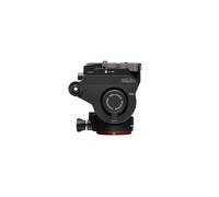 Manfrotto 500X Fluid Video Head for Mirrorless Cameras, 5kg Payload, Flat Base, Quick Release Sliding Plate, Vertical and Horizontal Shooting, Ideal for Content Creators and Social Media Video
