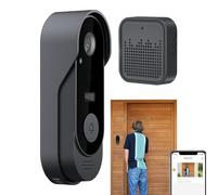 Video Intercom, Smart Video Door Phone with Cloud Storage | Two-Way Conversation Visitor Alerts for Indoor Outdoor Store with Cloud Storage Work