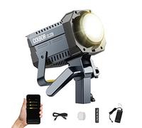Video Light, COLBOR CL220 Lite 220W Continuous Lighting 2700-6500K Bi-Color CRI96+ 52,700Lux@1m COB Studio Light with 10 Light Effects for Film Photography【Carrying Bag and Reflector NOT included】