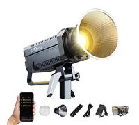 Video Light, COLBOR CL330 330W Continuous Lighting 2700-6500K Bi-Color CRI96+ 65800Lux@3.3ft COB Studio Light Professional with Bowens Mount APP 10 Light Effects, LED-Video-Ligh-Photographyt-Studio