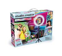 Video Maker Kit LED Deluxe, 5m LED Light Strip, LED Ring Light + Tripod, XL Green Screen, TikTok/Youtube/Influencers. For Ages 8+