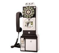 Video Messages Recorder, 32GB Audio Video Guest Book, 1080p HD, 3.5 Inch Screen, Retro Telephone Design