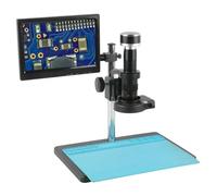 Video Microscope Camera, 1080P HD, USB Type-C HDMI Connectivity, 120X-300X Magnification for Soldering, Inspection, and Educational Use