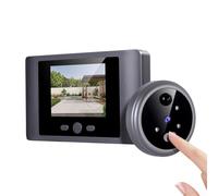 Video Peephole Doorbell Camera HD Camera Doorbell,LumoCheefy Doorbell Wireless 90°DFOV Ultra-Wide Video Doorbell Wireless,Battery 2000mAh,Ring Chime Included,Head-to-Toe View IP66