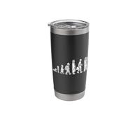 Video Producer Evolution from Kid to Camera Operator Stainless Steel Insulated Tumbler