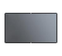 Video Projection Screen - 4K HD Anti-Light Projector Curtain, 16:9 Large Foldable Portable Film Cloth, 60-130 Inch Home Cinema Screen for Indoor and Outdoor Use | For Office, Classroom, School