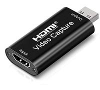 Video Recording Card Capture Card HDMI USB Adapter, 1080P HDMI Capture Card HDMI Video Capture USB 2.0 for Gaming, Streaming TV, Recorder Live Streaming Video for Windows Mac OS (HDMI USB)