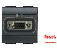 Video Socket HD15 Bticino Living International L4282 Anthracite