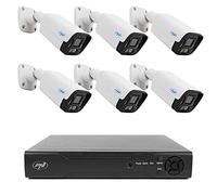 Video surveillance package NVR PNI House IP716 and 6 cameras PNI IP125 with IP, 5MP