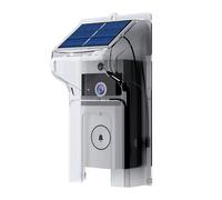 Video Unit Frame - Ring Cover - Protective Canopy Wrap, Moisture Block Installation Hood, Entrance Monitoring Accessory Skin For Workplace, Porch Exterior & Living Areas