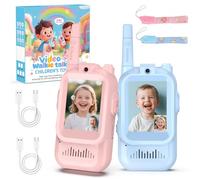 Video Walkie Talkies for Kids, Gifts for 3 4 5 6 7 8 9 Year Olds Girl Boys