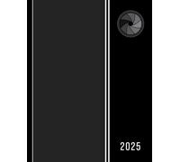 Videographer appointment book 2025: Videography clients 2025: Influencer content creation - Month to view calendar / daily appointments (6am - 9pm. 15 min increments) ) + contacts & notes