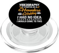 Videography, It Started as a Harmless Hobby Videographer PopSockets PopGrip for MagSafe