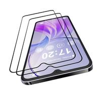 VideoSecu Pack of 2 Tempered Glass Screen Protector for Vivo Y28s, 9H Hardness, HD Bubble-Free Tempered Glass Screen Protector, 100% Touch Accuracy, Scratch-Resistant, Oil-Free, Full Coverage