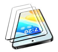 VideoSecu Pack of 2 Tempered Glass Screen Protector for Xiaomi Poco X7 Pro, HD 9H Hardness, Bubble-Free Tempered Glass Screen Protector - 100% Touch Accuracy, Oil-Free, Scratch-Resistant, Full
