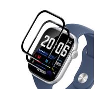 VideoSecu Pack of 2 Tempered Glass Screen Protectors for Apple Watch Series 10, 46 mm, Self-Healing Protective Glass, Ultra Thin 0.2 mm, Bubble-Free, Oil-Resistant and Scratch-Resistant