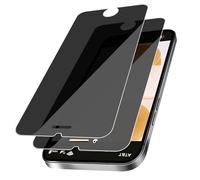 VideoSecu Pack of 2 Tempered Glass Screen Protectors for iPhone 6/6s/7/8/SE 2020, 9H Hardness, HD Clear Privacy Protective Glass, Anti-Spy, Bubble-Free, Oil-proof & Scratch-Resistant, Anti-Fingerprint