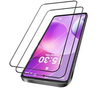 VideoSecu Pack of 2 Tempered Glass Screen Protectors for Samsung Galaxy A36, 5 g Screen Protector, 9H Hardness HD Tempered Glass Screen Protector, Bubble-Free, Oil-Proof & Scratch-Resistant
