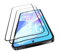 VideoSecu Pack of 2 Tempered Glass Screen Protectors for Samsung Galaxy S22, HD 9H Hardness Bubble-Free Tempered Glass Screen Protector - 100% Touch Accuracy, Oil-Free, Scratch-Resistant, Full